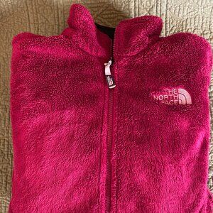 North Face zip fleece jacket SMALL